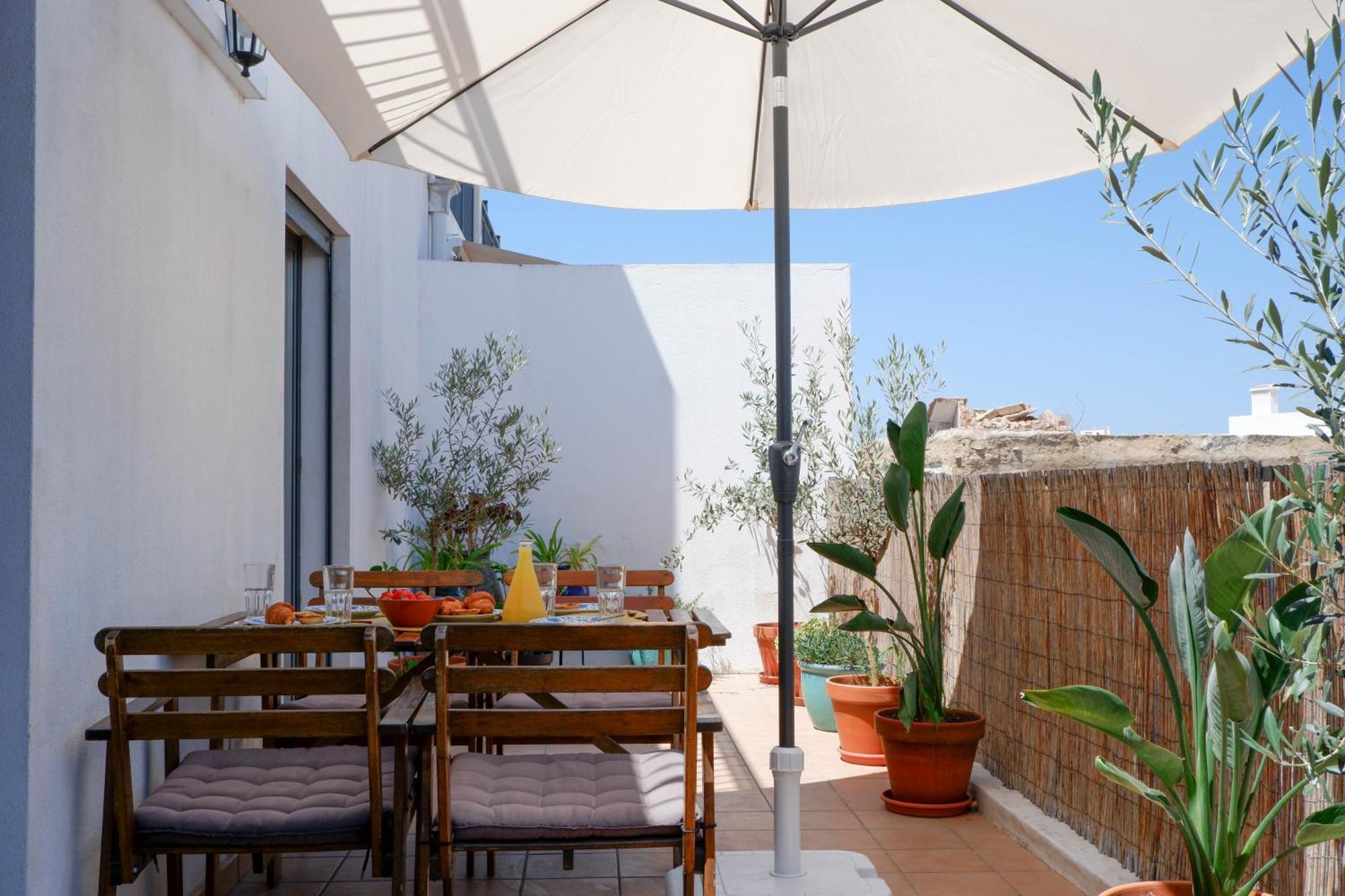 Spacious Terrace, Swimming Pool, Private Parking Olhao Ngoại thất bức ảnh